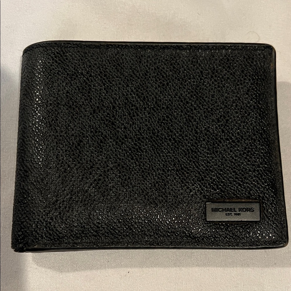 Michael Kors Black Men's Bifold Wallet